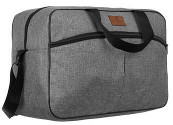 Pojemna torba podróżna z uchwytem na walizkę — Peterson