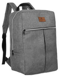 Pojemny plecak podróżny z uchwytem na walizkę Peterson