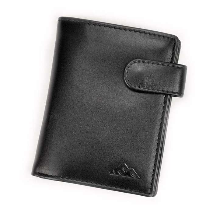Męski portfel skórzany EL FORREST 543-67 RFID czarny