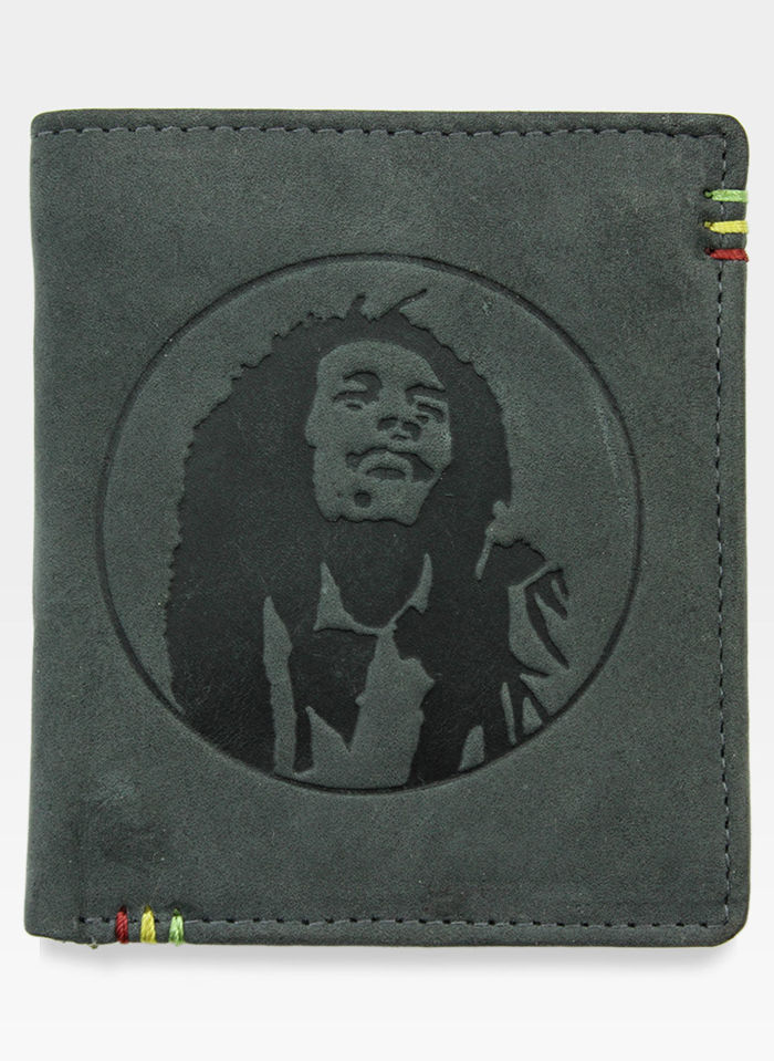 Portfel Męski Mustard ACCESSORIES Bob Marley (Herb)