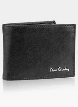 Skórzany portfel męski Pierre Cardin Pip04 8806 RFID Czarny